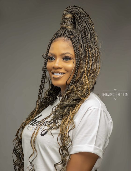 Bohemian Loose Wavy Braids - Image 2